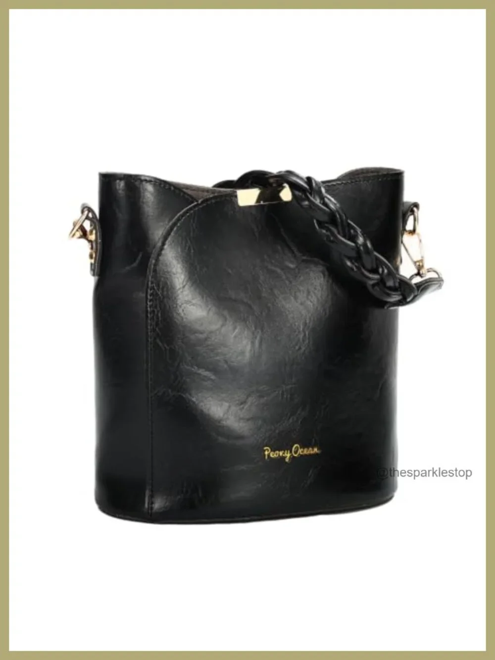 Vegan Leather Crossbody Bag with Adjustable Strap | Women's Handbag